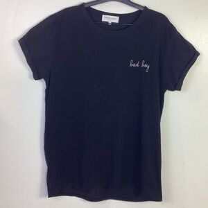 MAISON LABICHE Black Bad Boy T-Shirt Sz L
